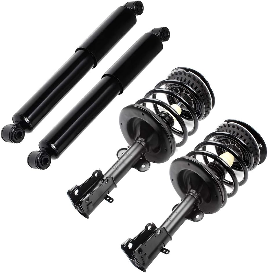 ECCPP Quick Strut Complete Struts Assembly Shock Absorber for 2001-2007 for Chrysler Town Country,2001-2003 for Chrysler Voyager,2001-2007 for Dodge Caravan (Front Rear Pair)