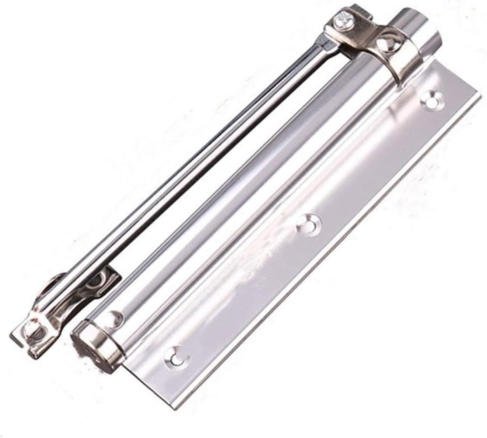 SWENEEN Adjustable Spring Loaded Door Closer,Automatic Gate Closing Device,Heavy-Duty Built-In Spring For Smooth Operation,Ideal For Home & Office Use,