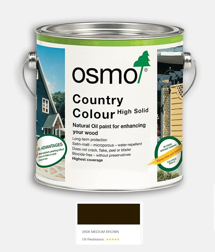 Osmo Country Colour 125ml - Medium Brown - 2606
