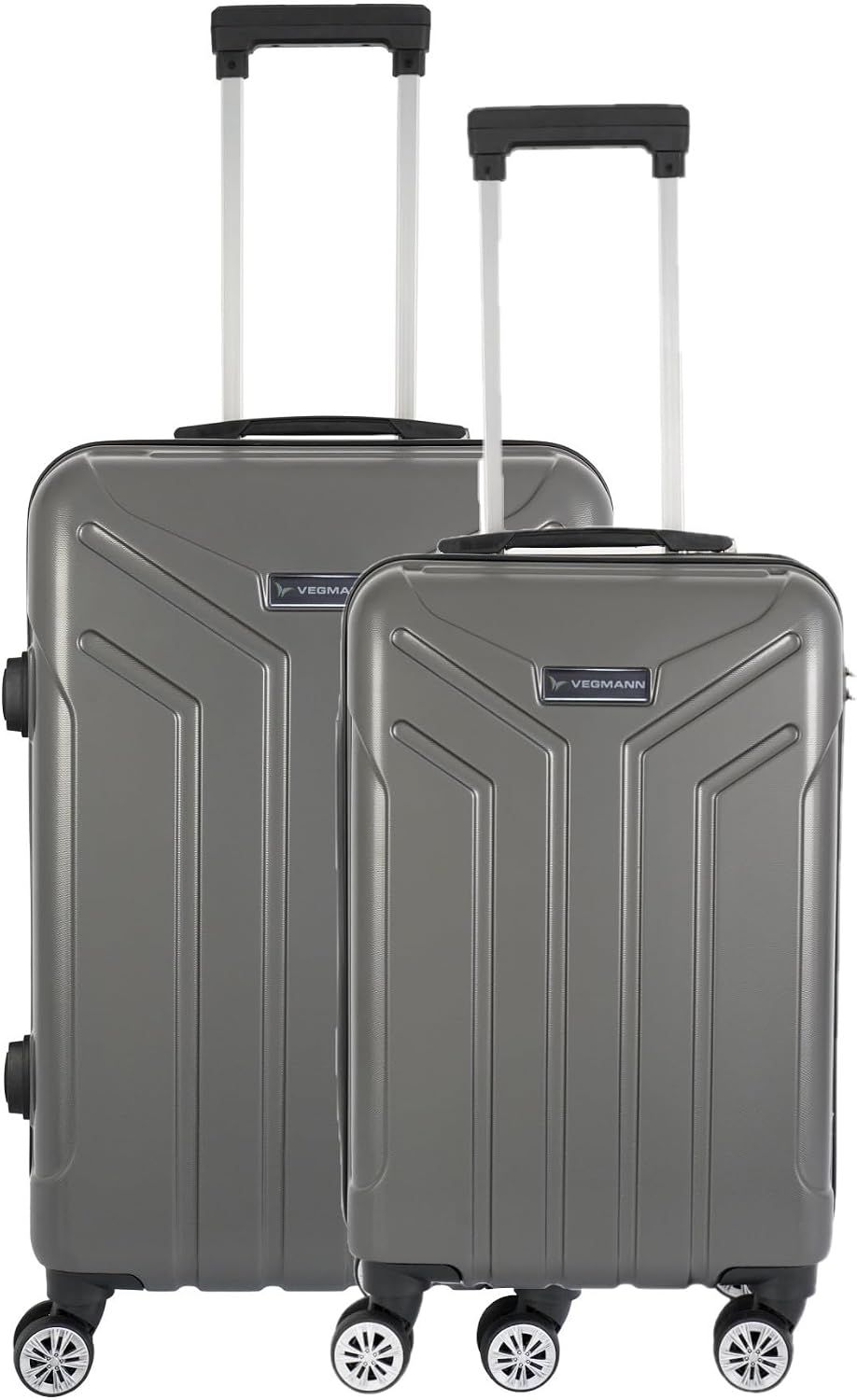 Vegmann Vela 2-Piece Suitcase Set Medium Size, Cabin Size