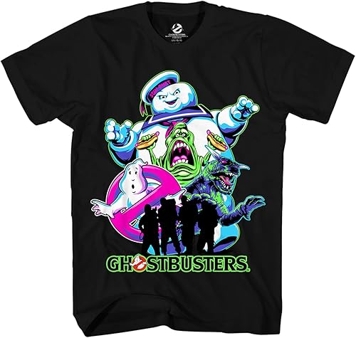 Ghostbusters Camiseta estampada con logotipo Stay Puft para hombre