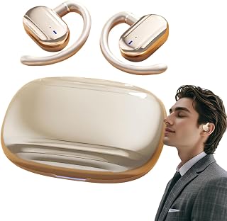 Ear Clip Headphones Noise Cancelling Headphones | Open-Ear Headphones Wireless For Music Listening Gaming Running Mens Ladies Teens Adults