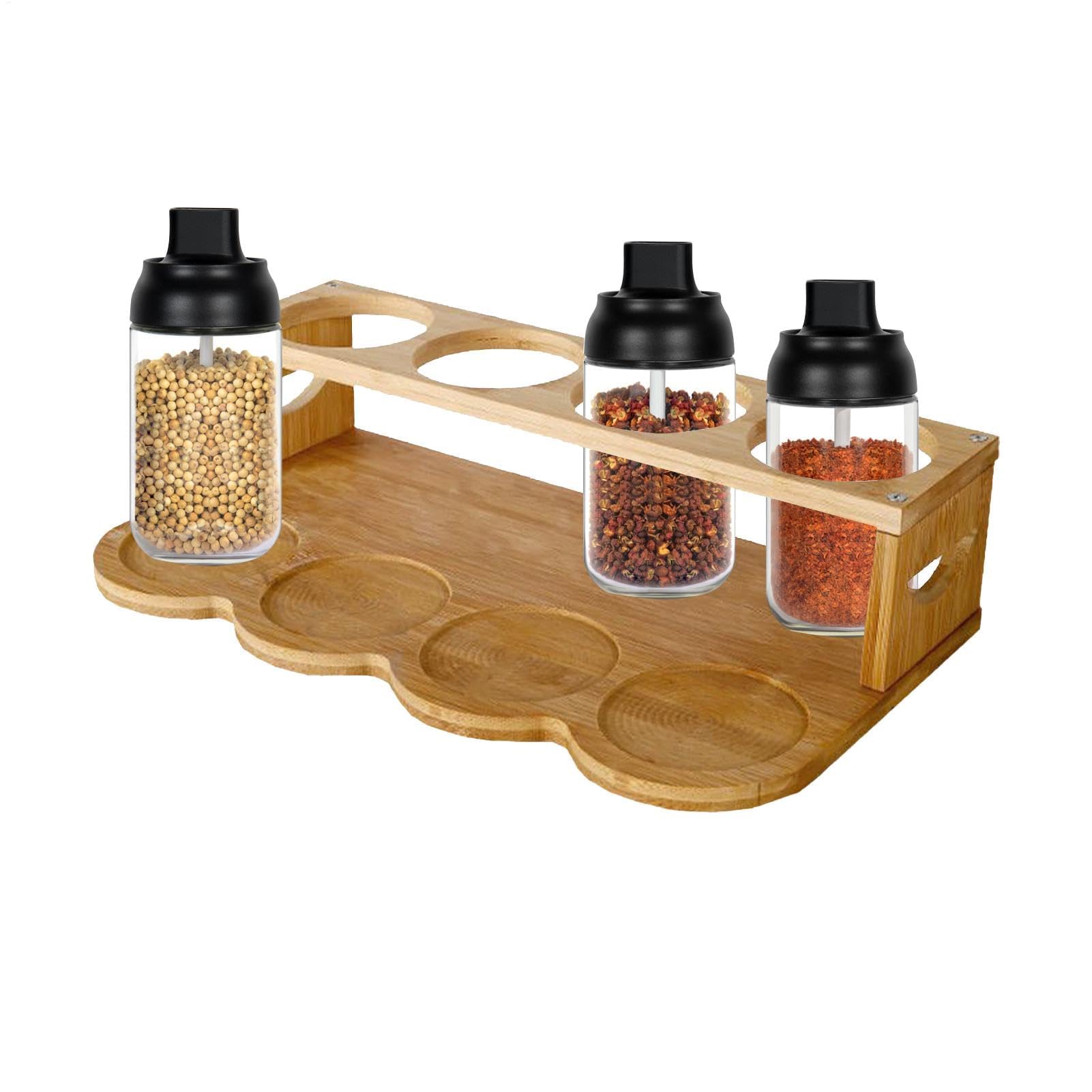 Expositor de condimentos - Dispensador de Aceite de Oliva de Vidrio, Expositor de condimentos | Dispensador de Aceite para Botellas, Organizador de condimentos
