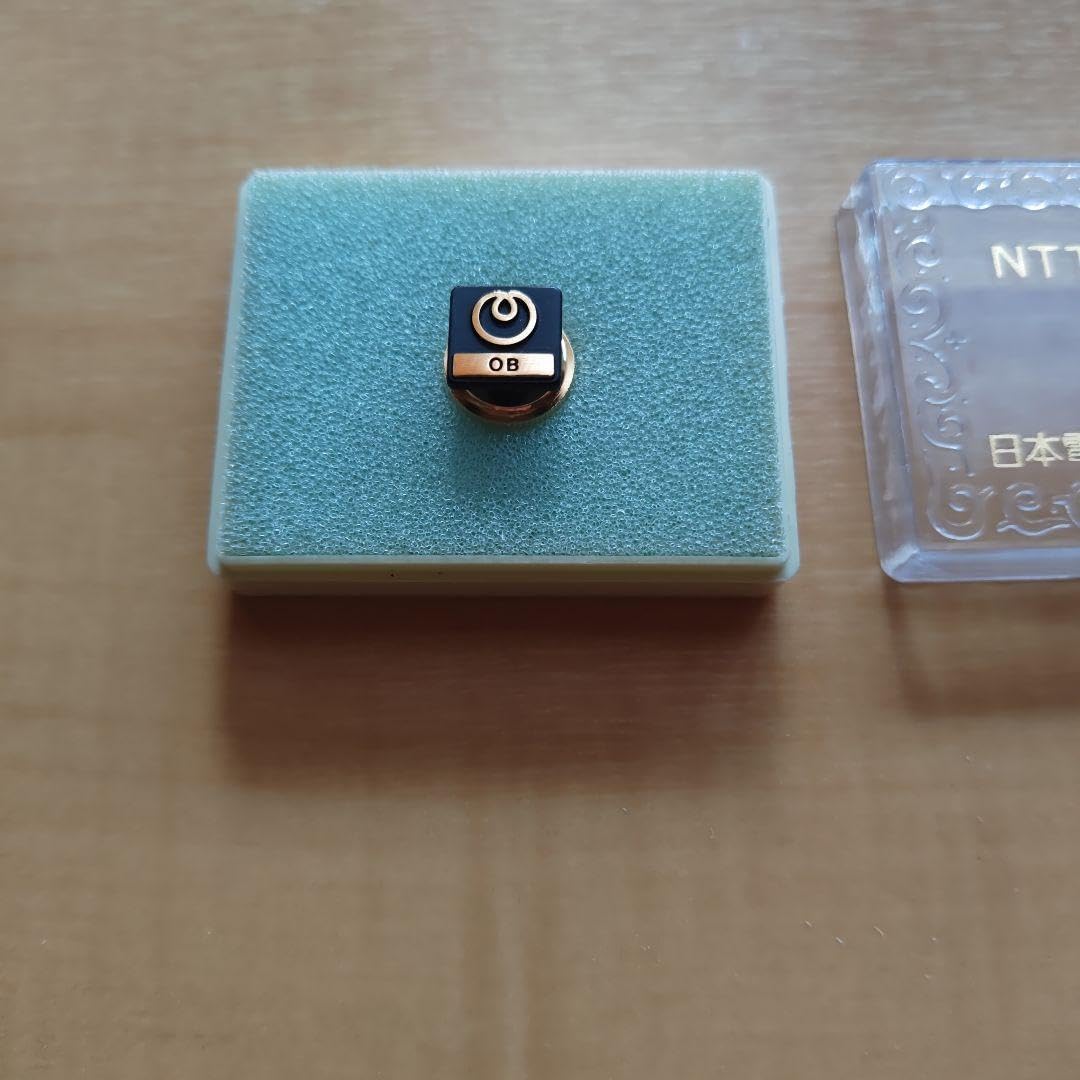 NTT 日本電信電話株式会社 NTT発足記念 OB記章 バッジ NTT 日本電信電話株式会社 NTT発足記念 OB記章 バッジ