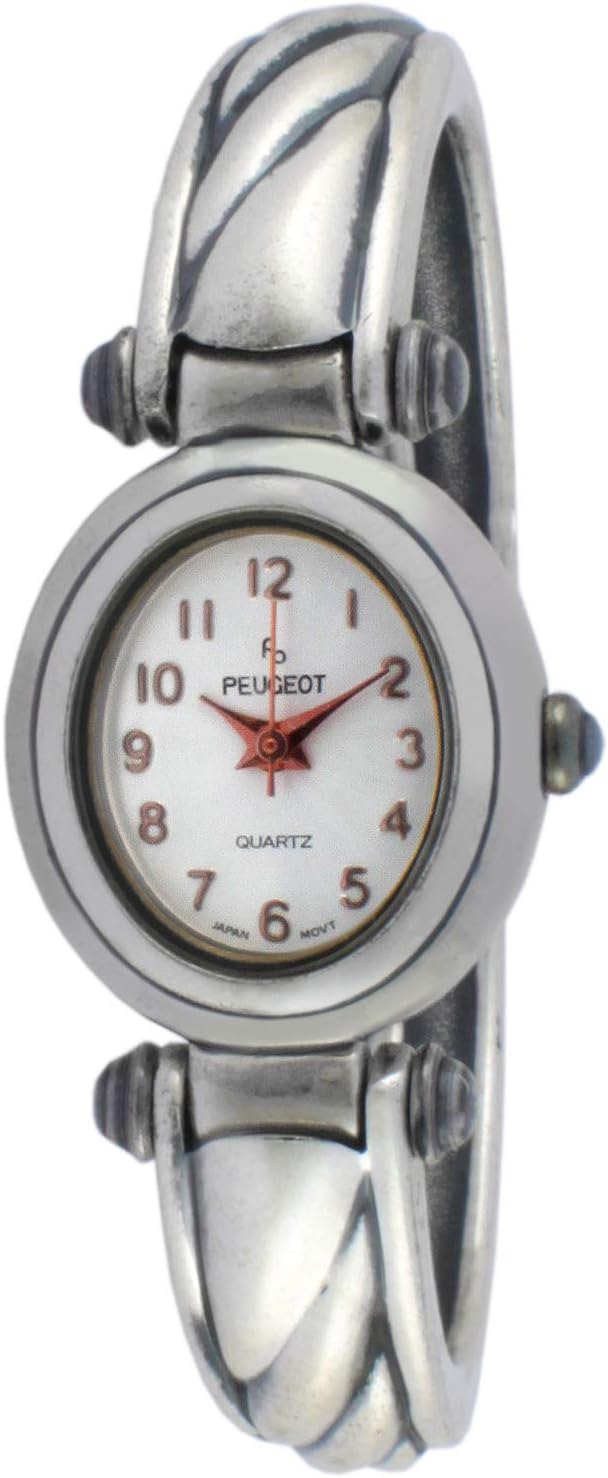 Peugeot Vintage Antique Silver Cuff Bangle Watch Bermuda Ubuy