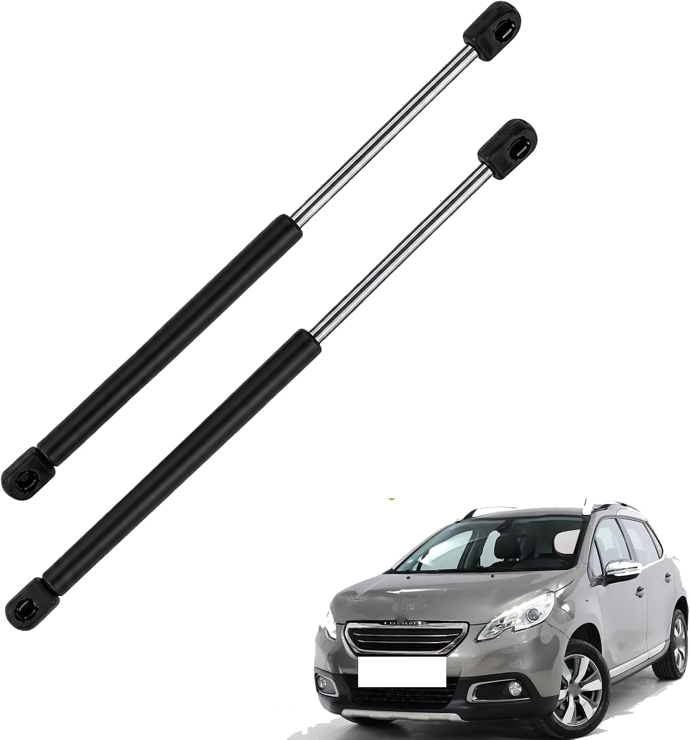 2X Ammortizzatori Portellone per Peugeot 2008 Estate (CU) 2013-2016(OEM-9678317180)-37.7cm