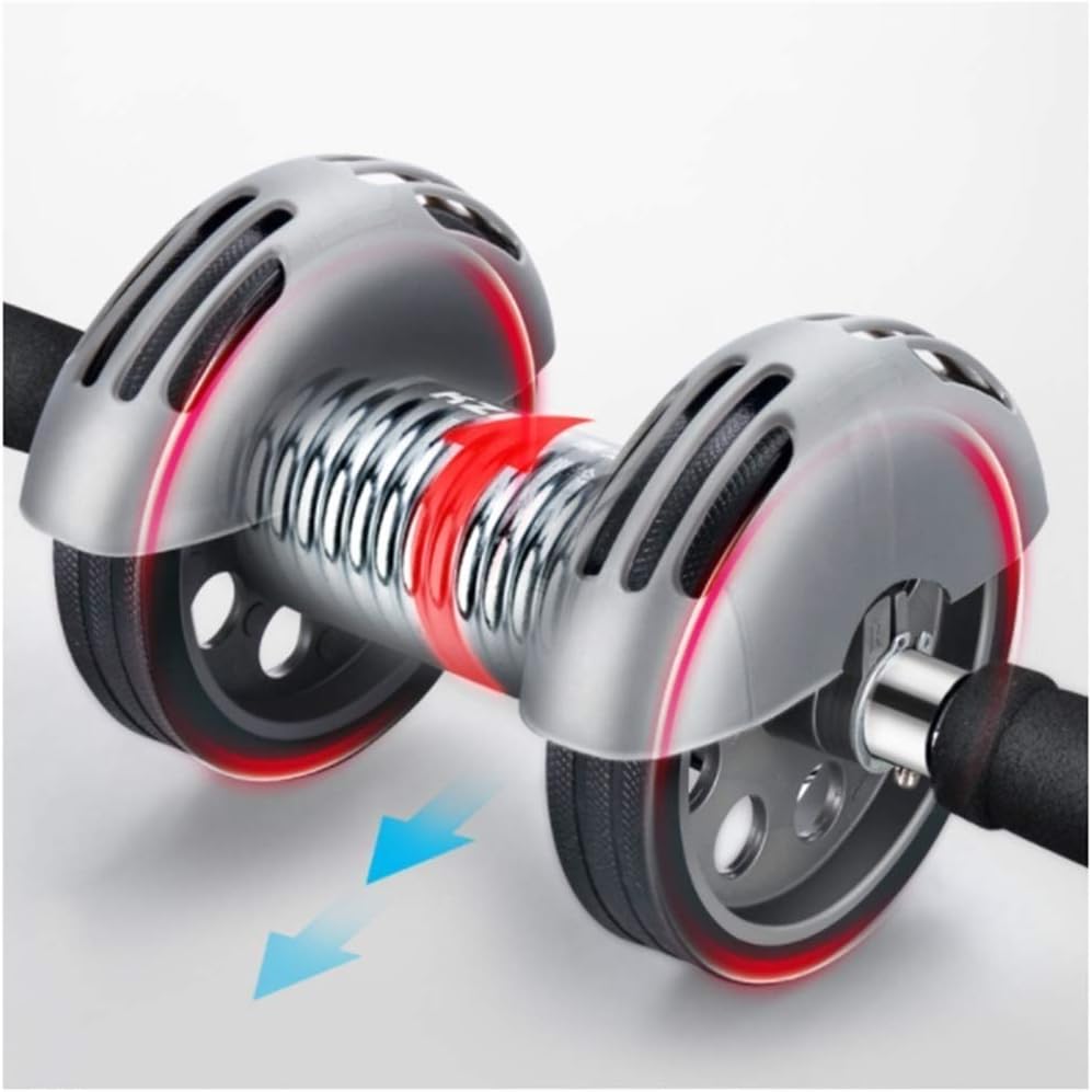 Abdominal Muscle Wheel -Roller Wheel for Abdominal Exercise. Roller for Heavy Duty Core Muscle Workout. Tighten Tummy, Strengthen Back, Build