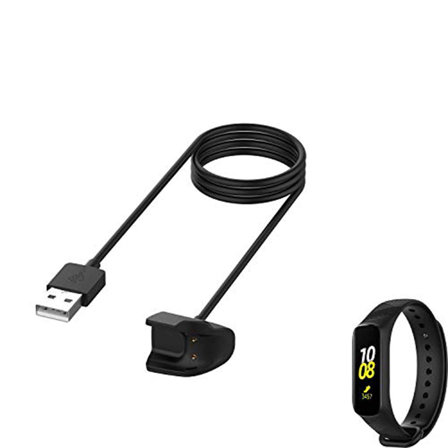 Câble de charge compatible avec Samsung Galaxy Fit E SM-R375 Remplacement du chargeur de suivi d'activité pour Galaxy Fit E SM-R