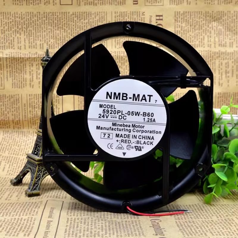 5920PL-05W-B60 17251 24V 1.25A Aluminum Frame Inverter Cooling Fan