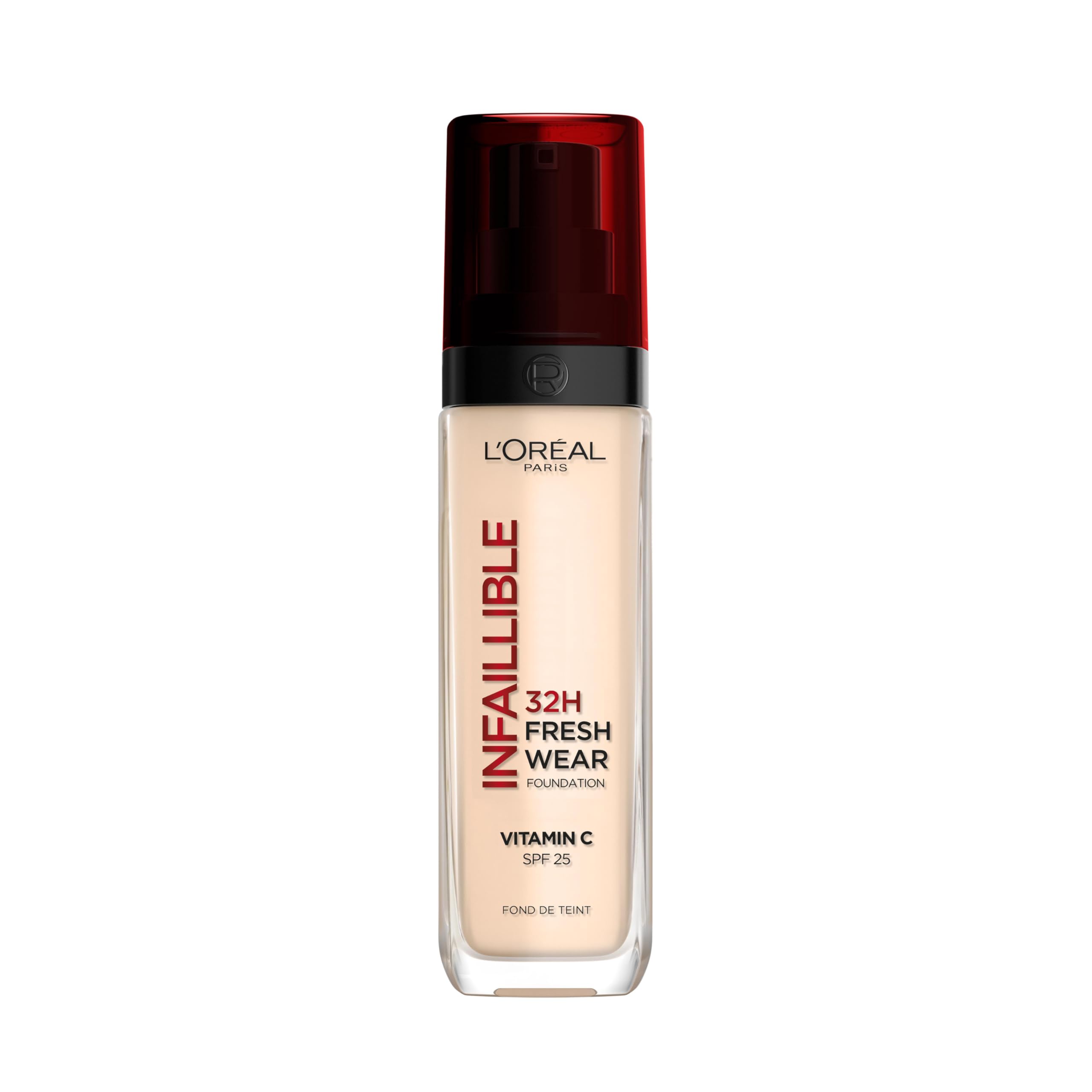 L'Oréal Paris Liquid Foundation, Full Coverage, Lasting Wear, Hydrating, Water & Transfer-Proof, Lightweight, Fresh, Dewy & Glowing Skin, Lasts Upto 32H, 420