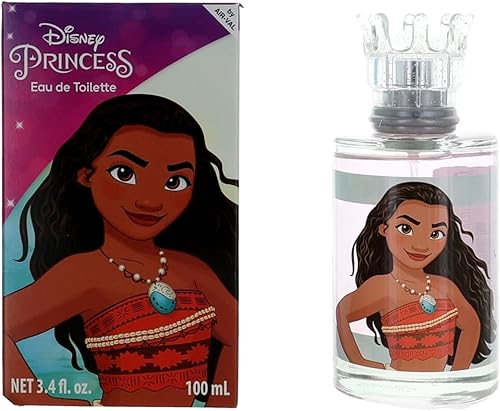 Disney Eau de Toilette Moana para niños, 3.4 Oz Spray