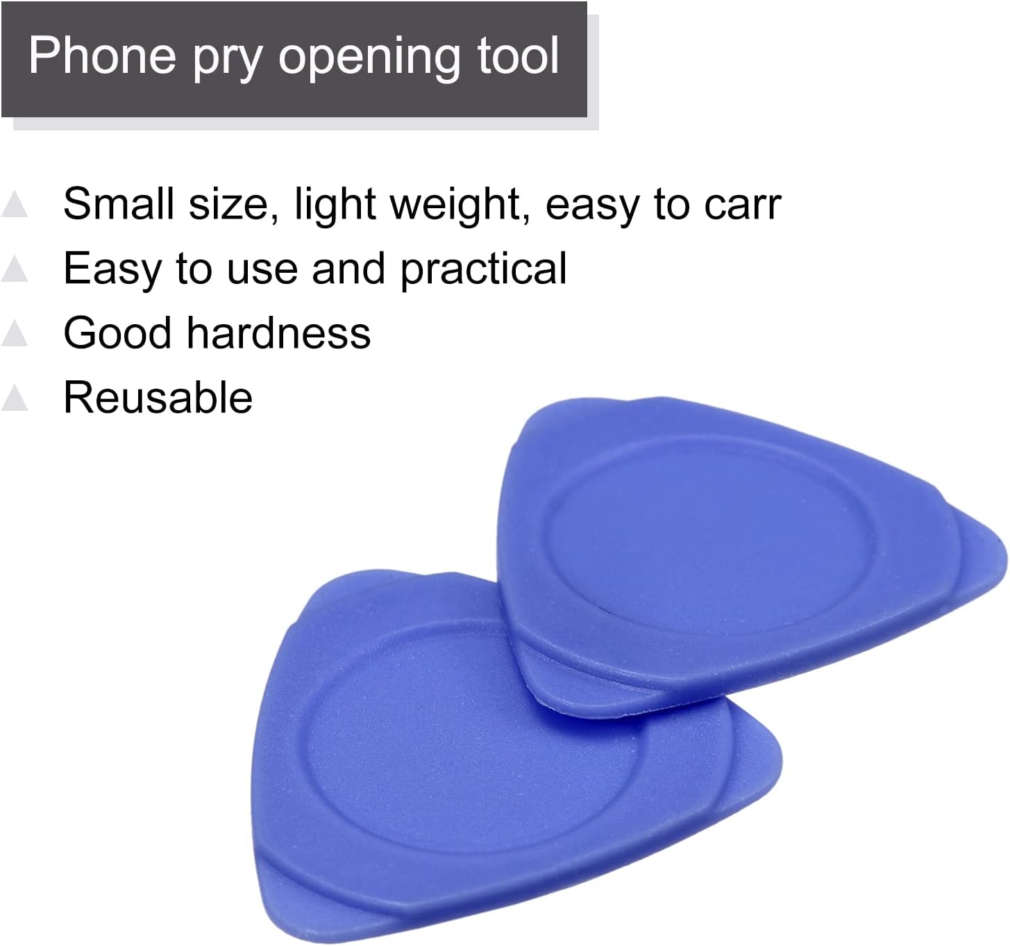 MECCANIXITY Phone Pry Opening Tools Plastic 10pcs Dark Blue 2.5mm Thick for Mobile Phone PC Tablet Laptop LCD Screen Repair, Guitar Picks : Electronics