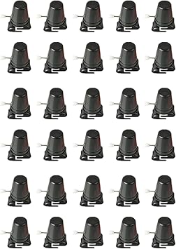 30Pcs Clockwork Legged Robot Kid Toy Wind Up Toy Movement Mechanism Movement Plaything Toys for Kid Toy Sports Black