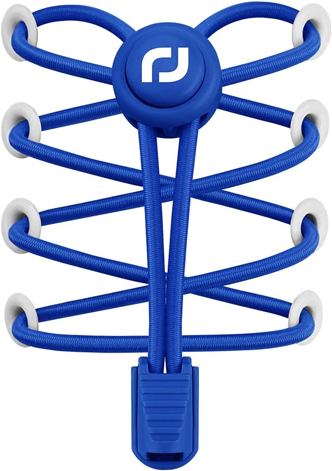 Tieless Elastic Shoe Laces - Heavy Duty No Tie Shoelaces for Kids and Adult with Strong Lock and Speed Shoestrings