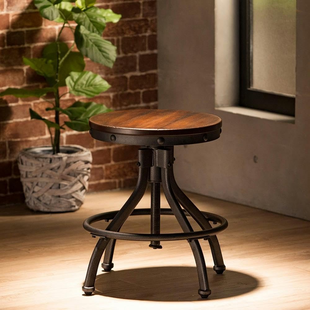 Amazon.co.jp: カインズ(CAINZ) アンティーク調スツール