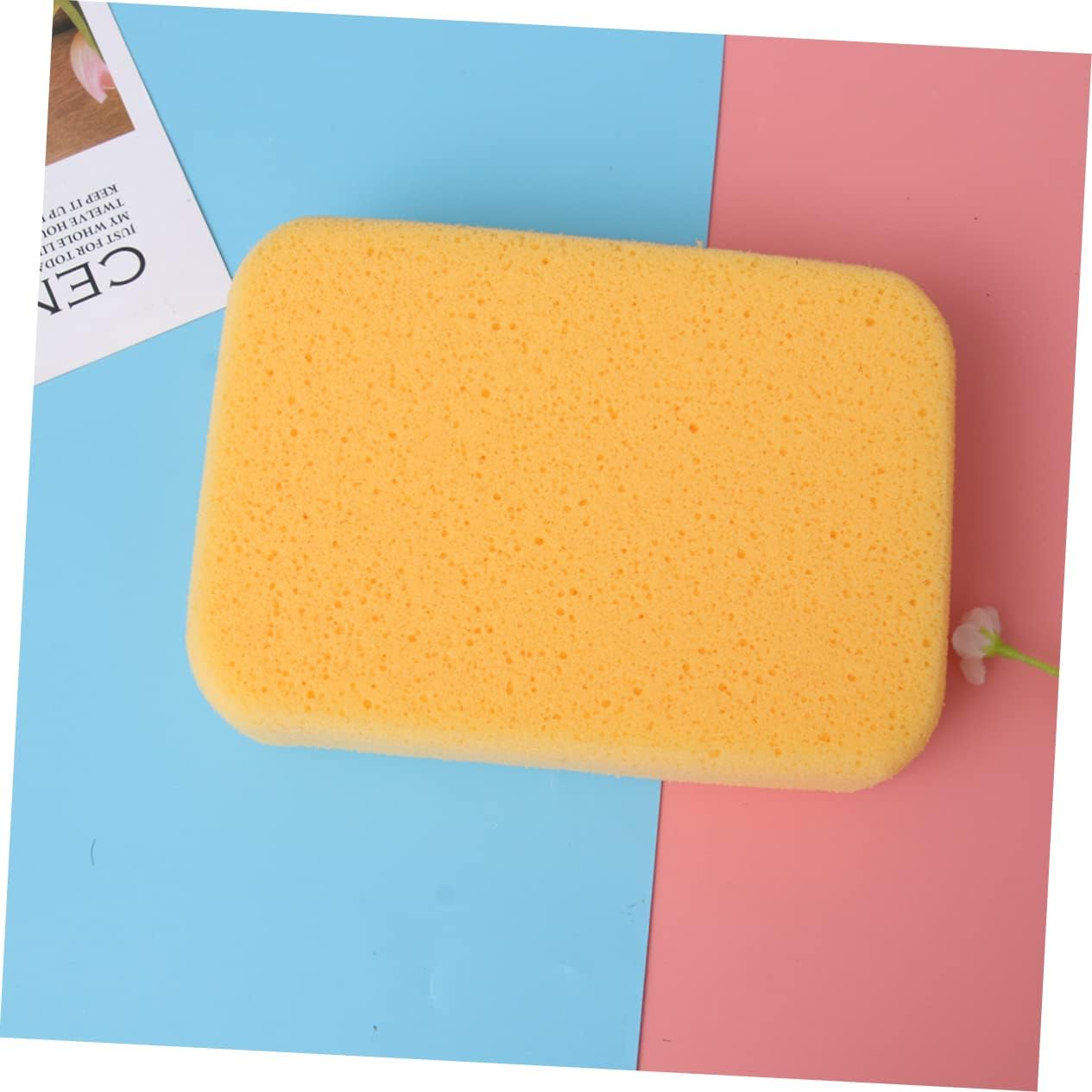 Alipis 4 PCs High Density Car Wash Sponges Durable Absorbent Porous Cleaning Sponges for Vehicle Washing Bikes and Household Use Scratch Decontamination