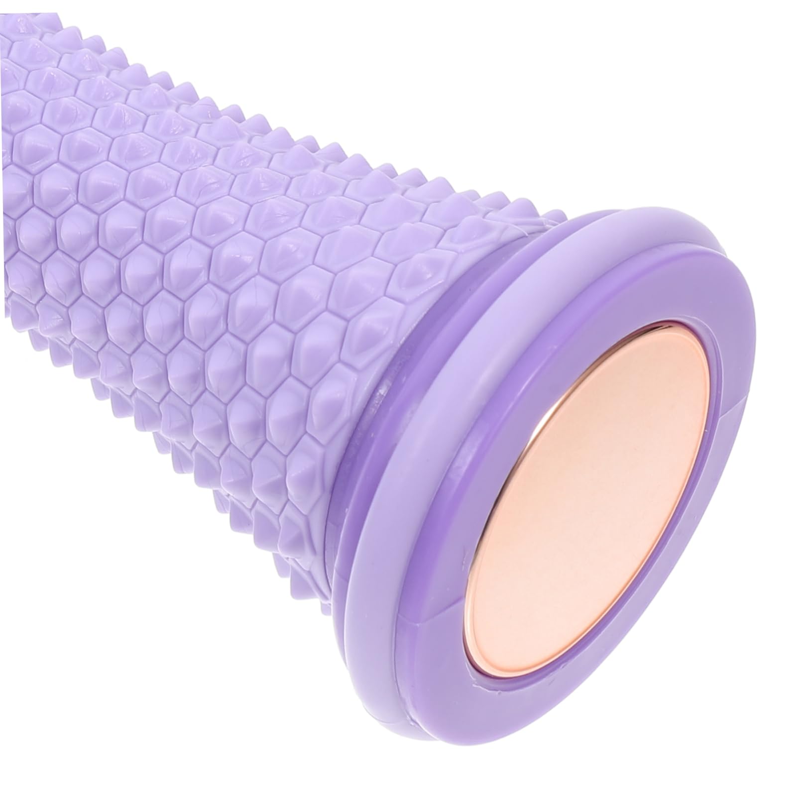 CALLARON Yoga Fußroller 2 Stück Manuelles Fußmassagegerät aus Tpr und Pvc Lila Rollenmassagegerät zur Fußsohlenmassage Lindert Fußermüdung Geeignet für Plantarfasziitis und Fußbogen