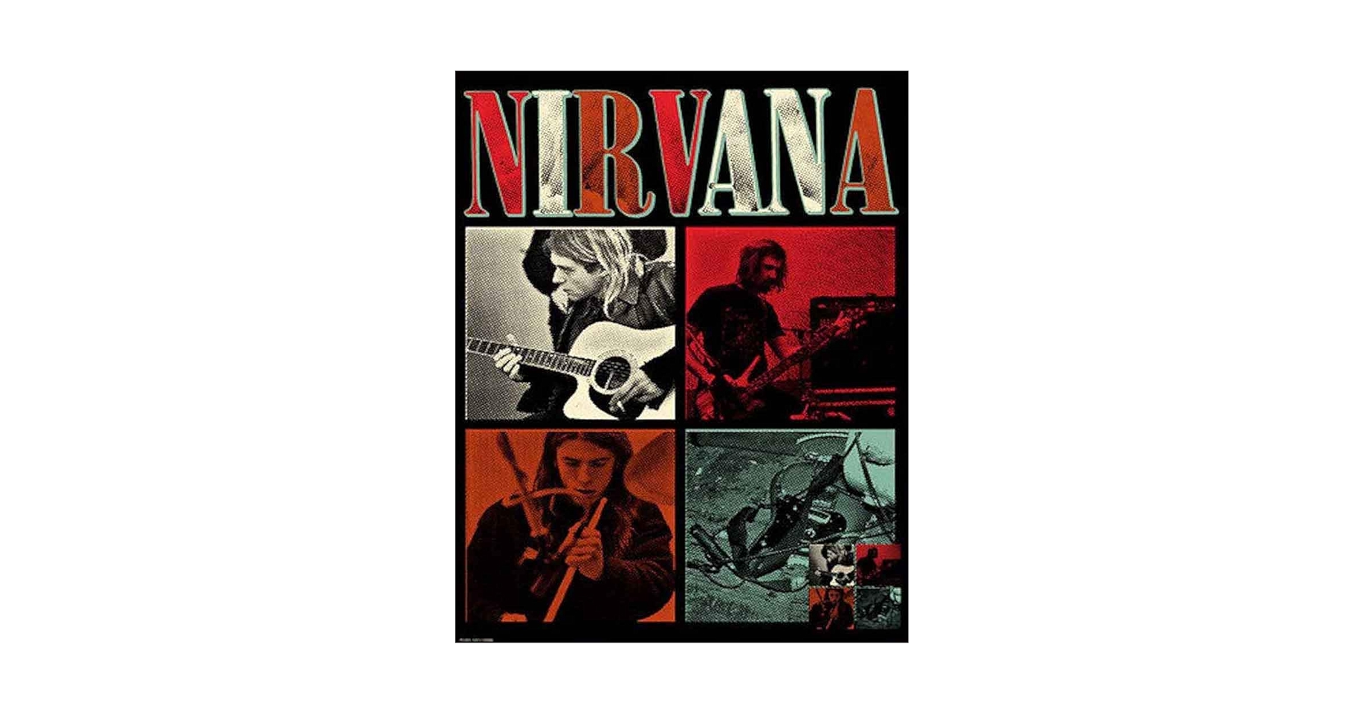 超レア NIRVANA ポスター 激レア 90s 当時モノ NIRVANA ニルヴァーナ ポスター POSTER