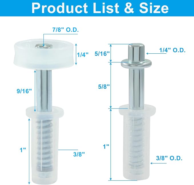 Kit de Herrajes para Puertas Plegables 8 Piezas miniatura 2