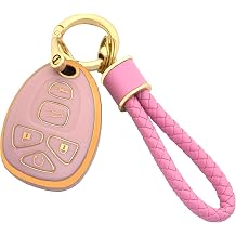 Key Fob Cover Keychain Key Case Holder Soft TPU Protection Shell Protector Car Accessories