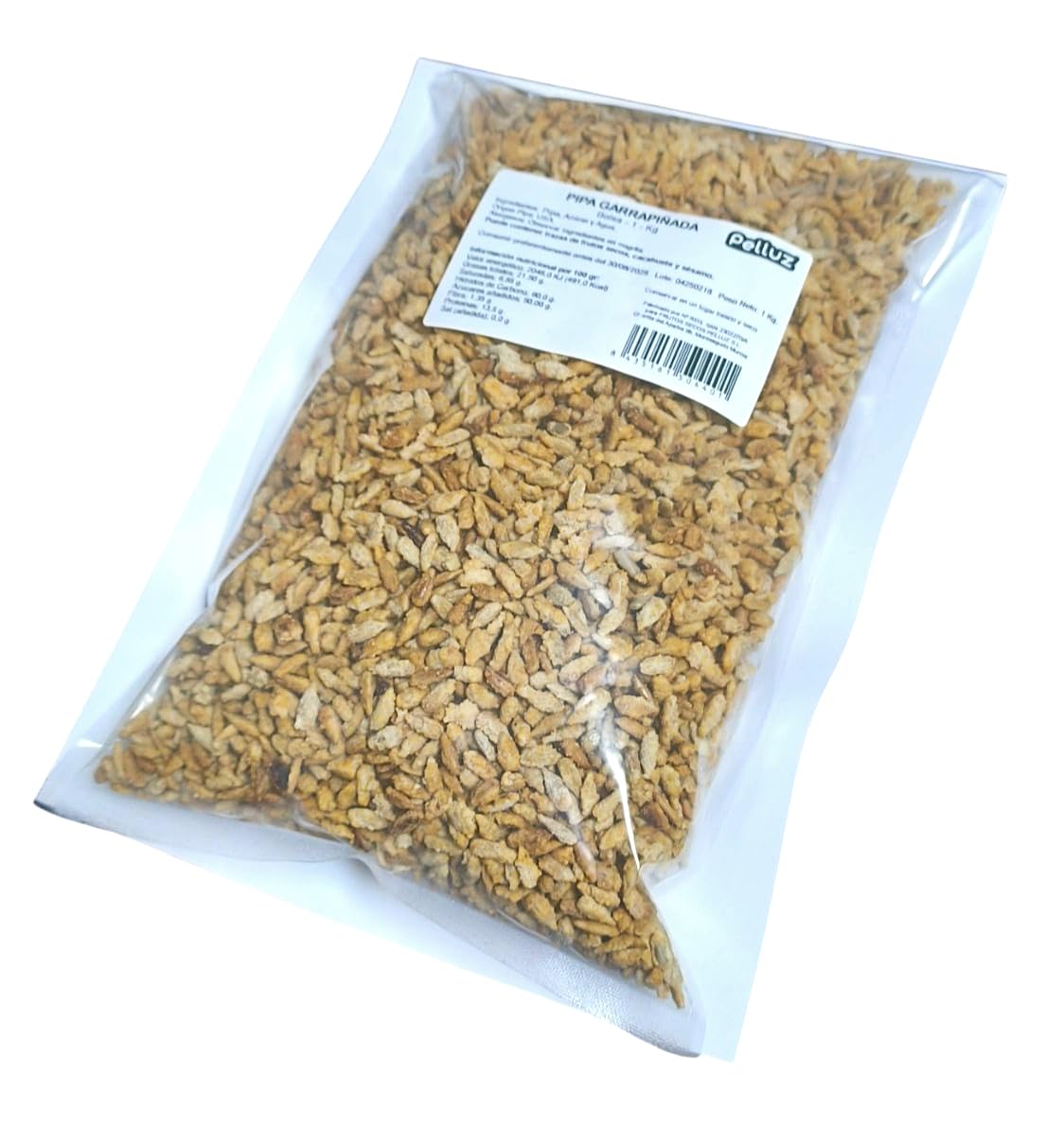 Pipas Garrapiñadas 1 Kg - SIN CONSERVANTES NI COLORANTES - Pelluz