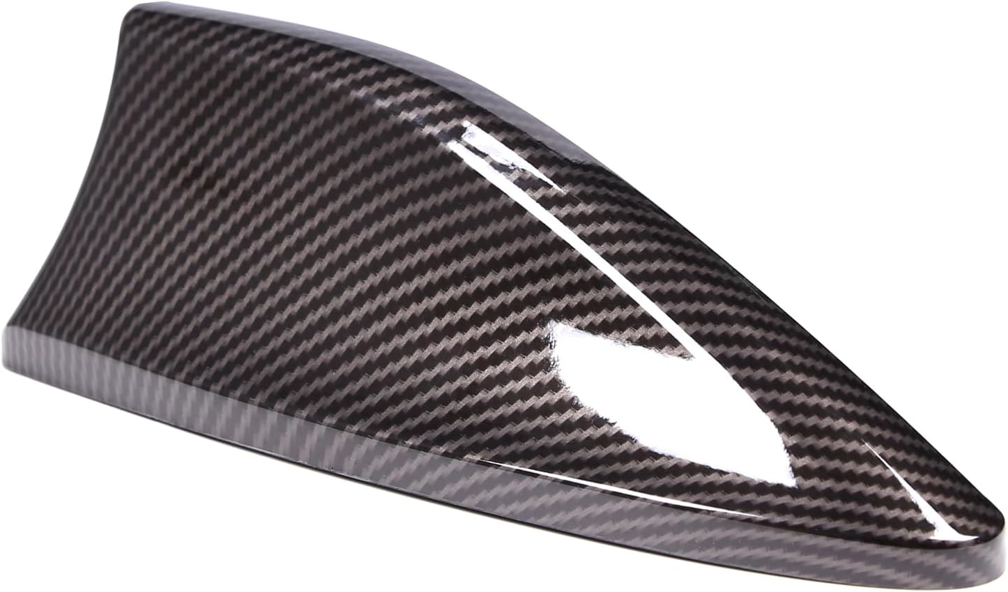 Car Shark Fin Antenna Cover Trim Compatible with 2022 2023 2024 Subaru Crosstrek/BRZ/WRX/Toyota GR86 Car Radio Signal Car Roof Aerial Base Radio Signal Waterproof Top Mounted Antenna ABS Accessories