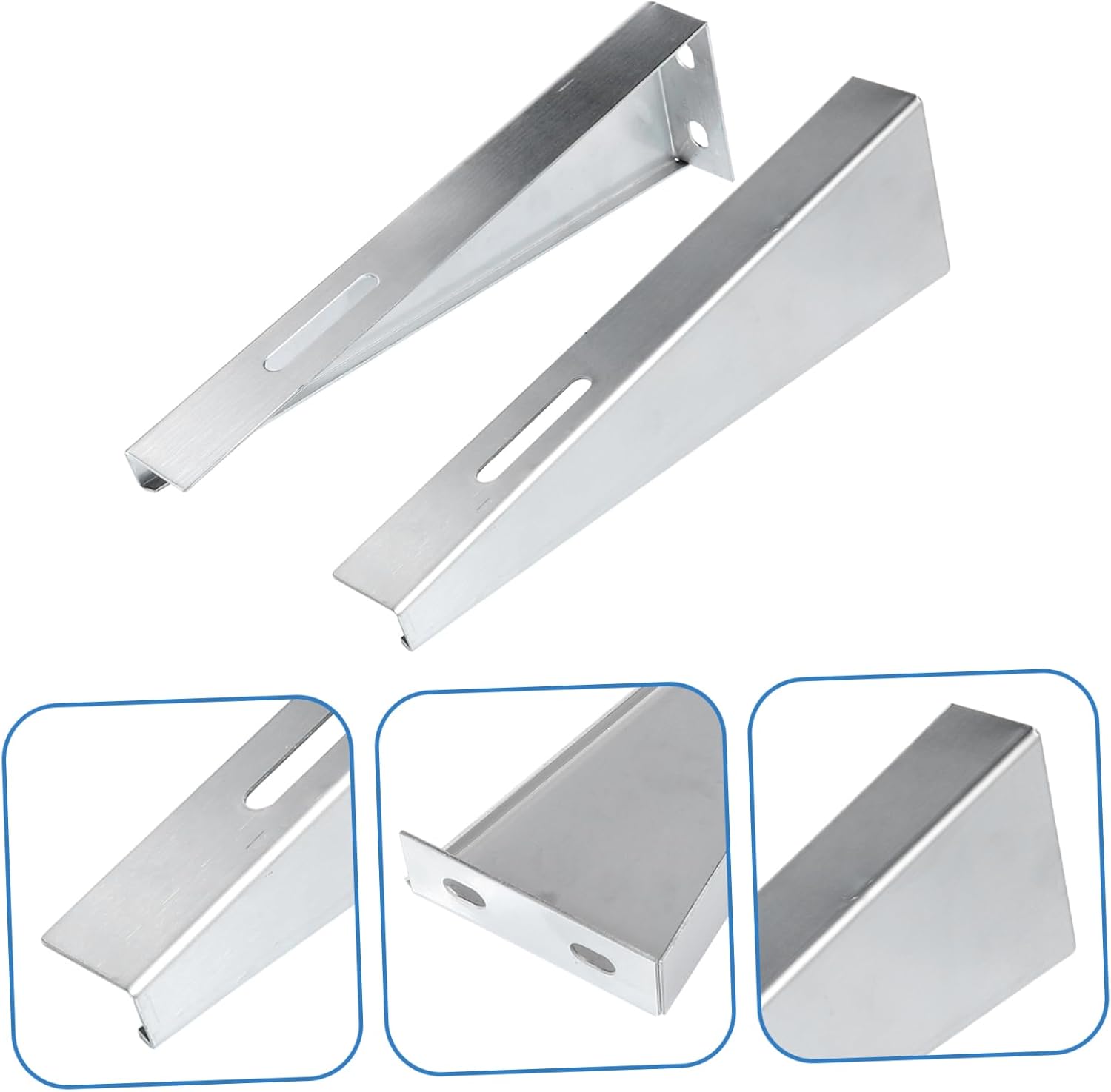 POPETPOP Stainless Steel Water Heater -Mounted Bracket for 30kg Capacity Sturdy Support Shelf for Electric Water Heaters Easy Installation Mounting Hardware