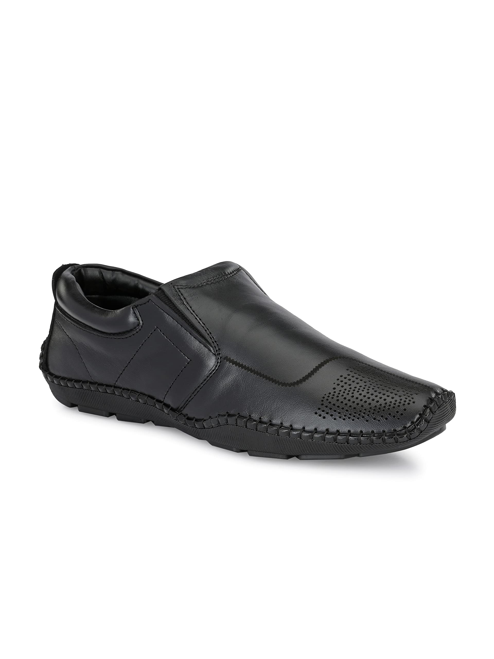 Shences GENUINE LEATHER ROMAN SANDAL FOR MEN (BLACK) (B0BF9N3FBP) Amazon Price History, Amazon Price Tracker