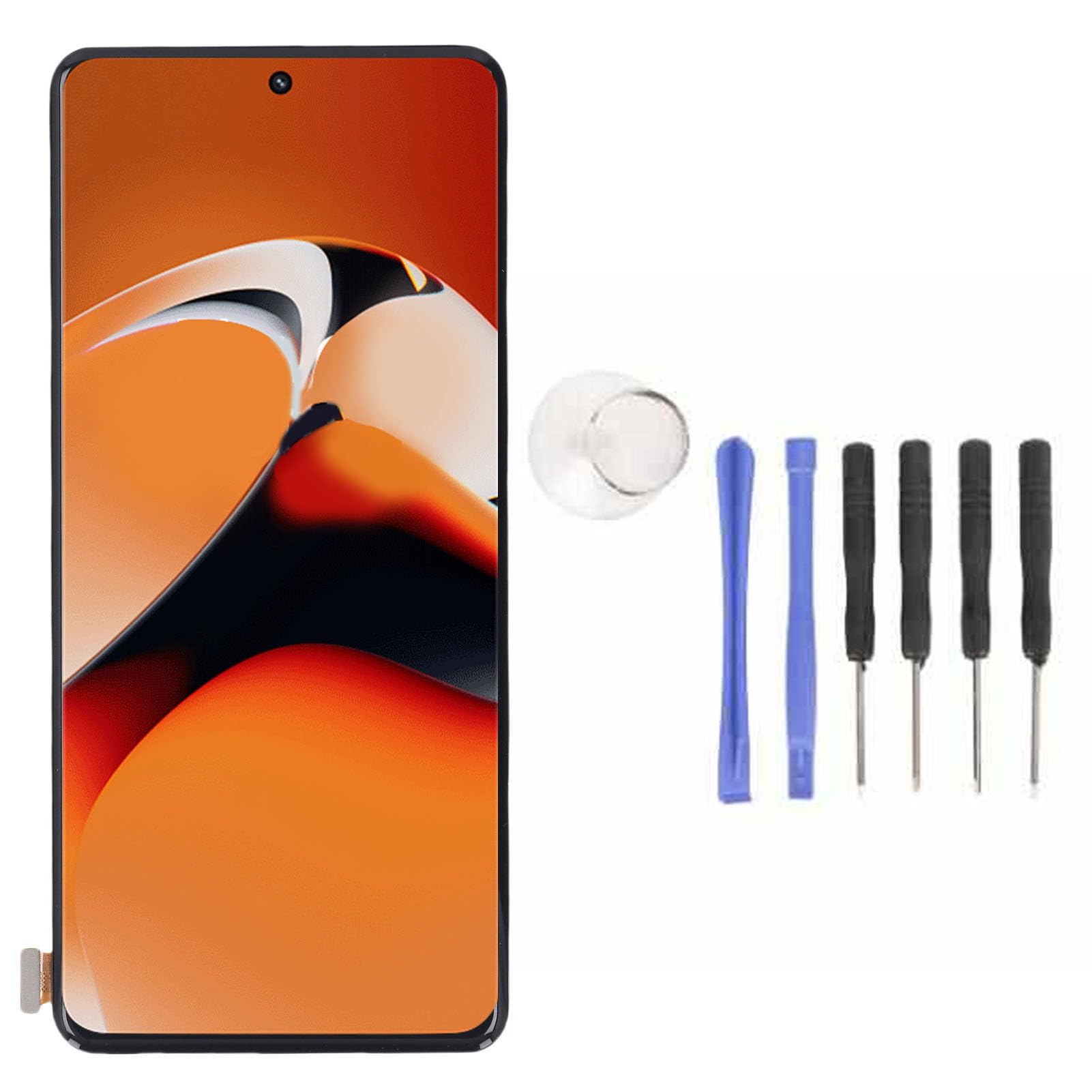 aqxreight Zamiennik Zespołu Ekranu 6 74 Cali do Wyświetlacza LCD 5G Digitizer z ramką i Zestawem Naprawczym Wymiana Zespołu Ekranu X6 Reno do Wymiany Ace 2