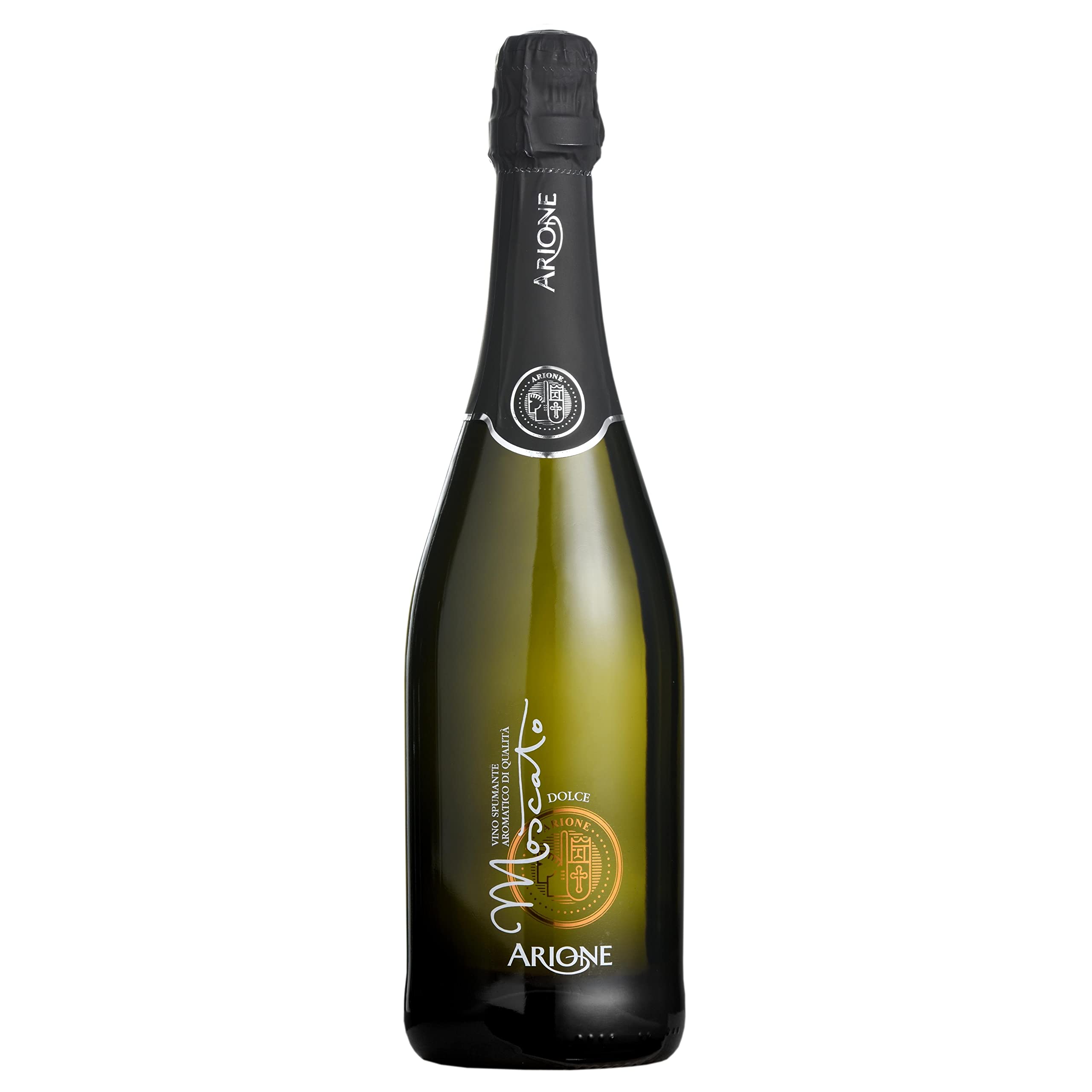 ARIONE | Spumante Moscato, Confezione da 6 Bottiglie da 750 ml