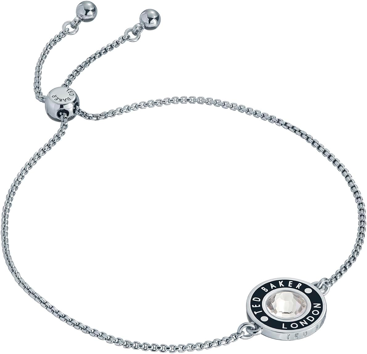 Ted Baker London Cherla Crystal Button Adjustable Bracelet For Women - Image 2