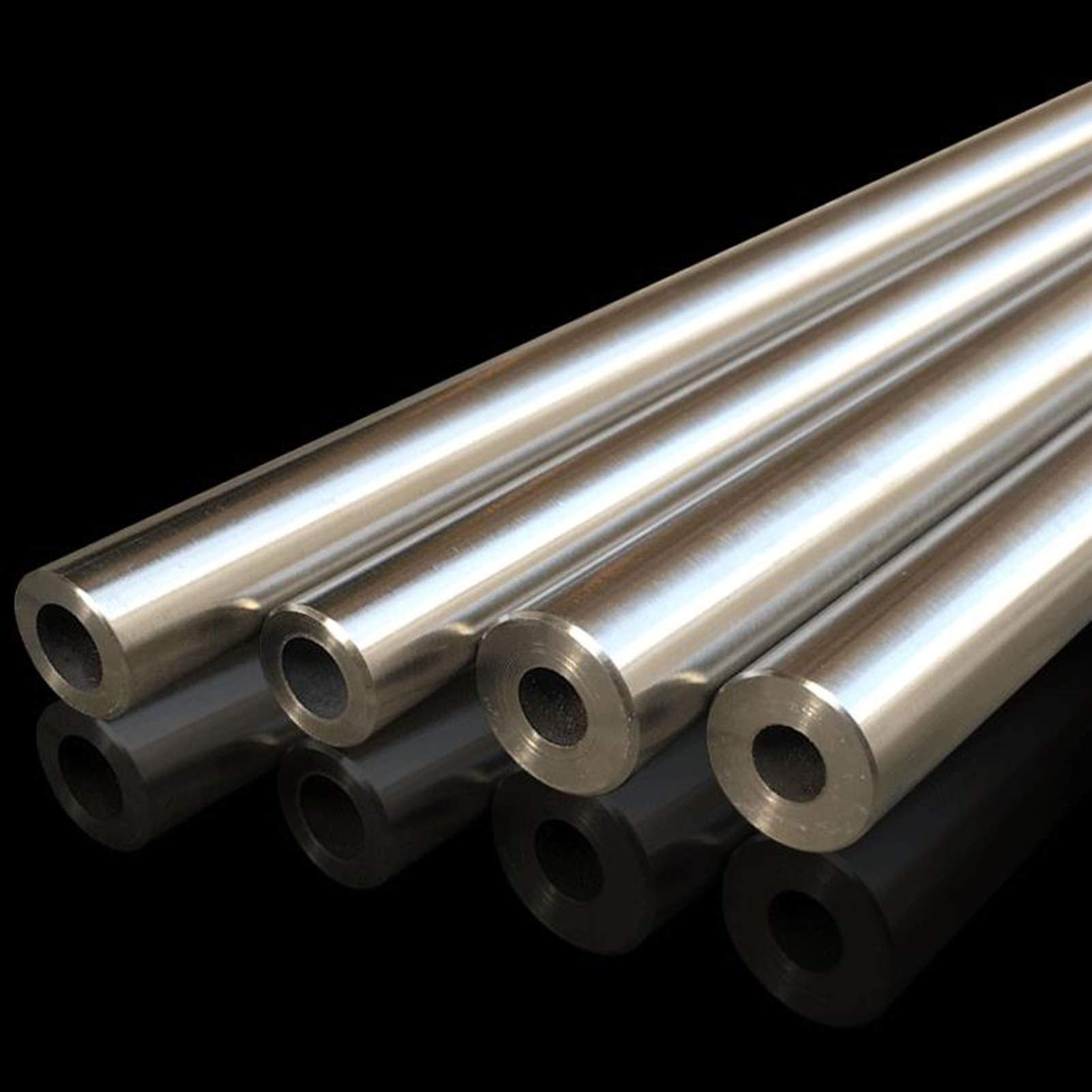 Edelstahlrohr, nahtlose gerade Metallrohre, 1 Stück Bing, 304 Edelstahlrohr, Außendurchmesser 5 mm, Länge 500 mm(5x1.5mm)