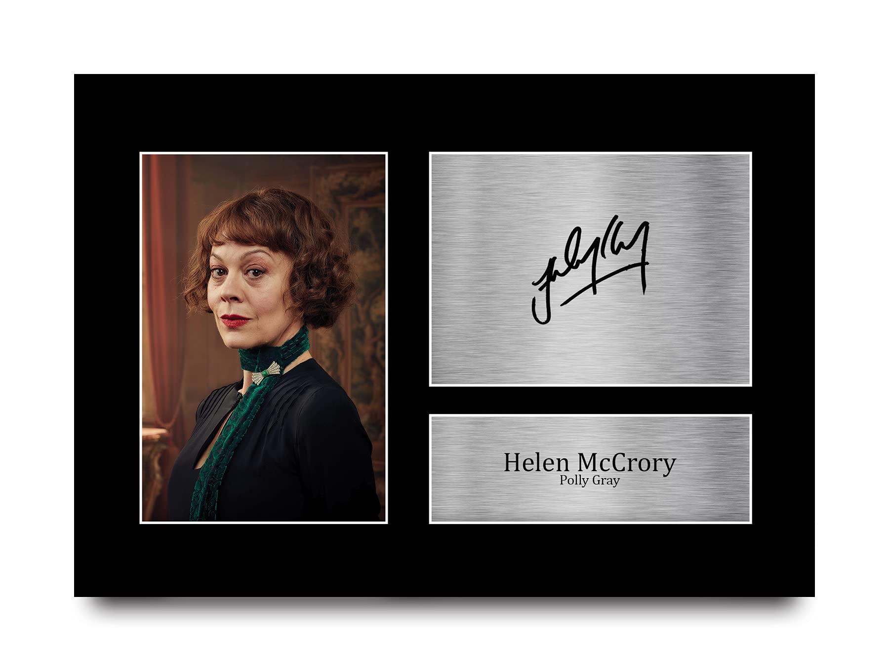 HWC TradingHWC Trading A4 Helen McCrory Peaky Blinders polly Gifts Printed Signed Autograph Picture for TV Show Fans