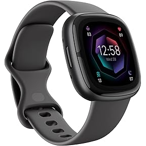 Fitbit FB507BKBK Versa 2 Health & Fitness Smartwatch with Heart