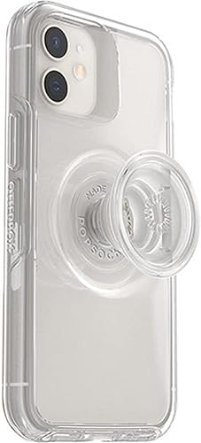 Miniatura 4 de OtterBox + Funda Pop Symmetry Series para iPhone 12 Mini (no 12, Pro, Pro Max) Embalaje no minorista - Transparente