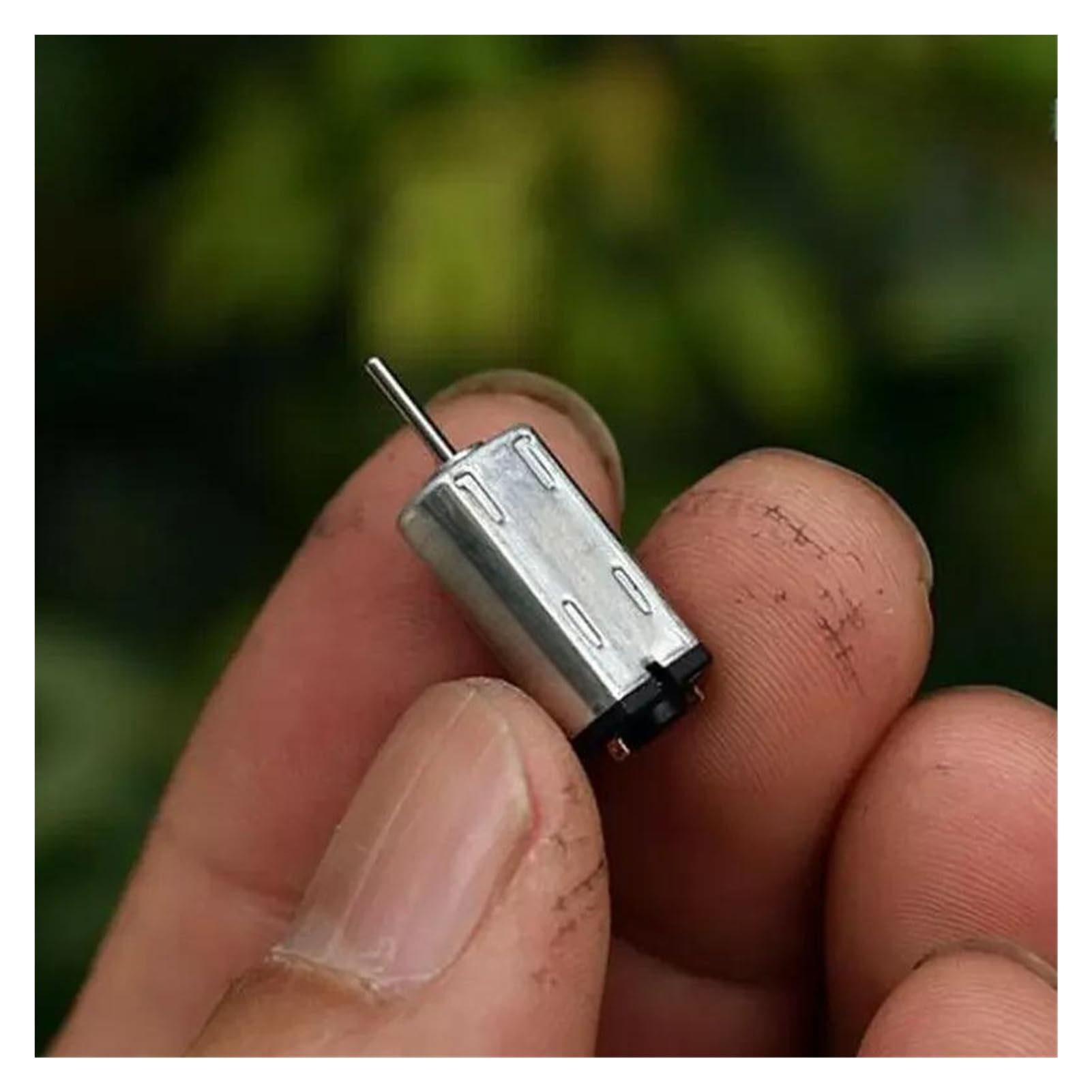 Motor eléctrico de CC 3 V-5 V alta velocidad, microimán diminuto 6 mm x 8 for modelos coches y barcos juguete, 10/50/100 unidades pieza de reparación(50pcs)