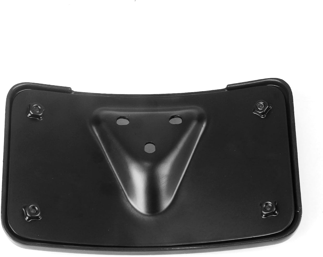 Motorcycle Rear License Plate Bracket for Harley Davidson Dyna Models with Standard 3-Bolts Mounted License Plate Bracket Chrome/Black