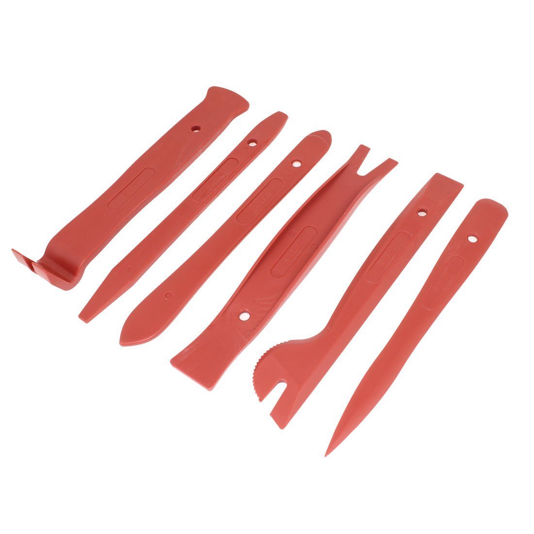 6 In 1 Red Plastic Trim Molding Removal Tool Set for Car Amazon.in