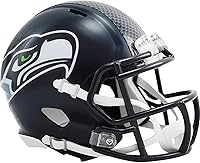 Official Seattle Seahawks Riddell Speed Mini Helmet - 1/2 Scale NFL Collectible for Autographs & Display