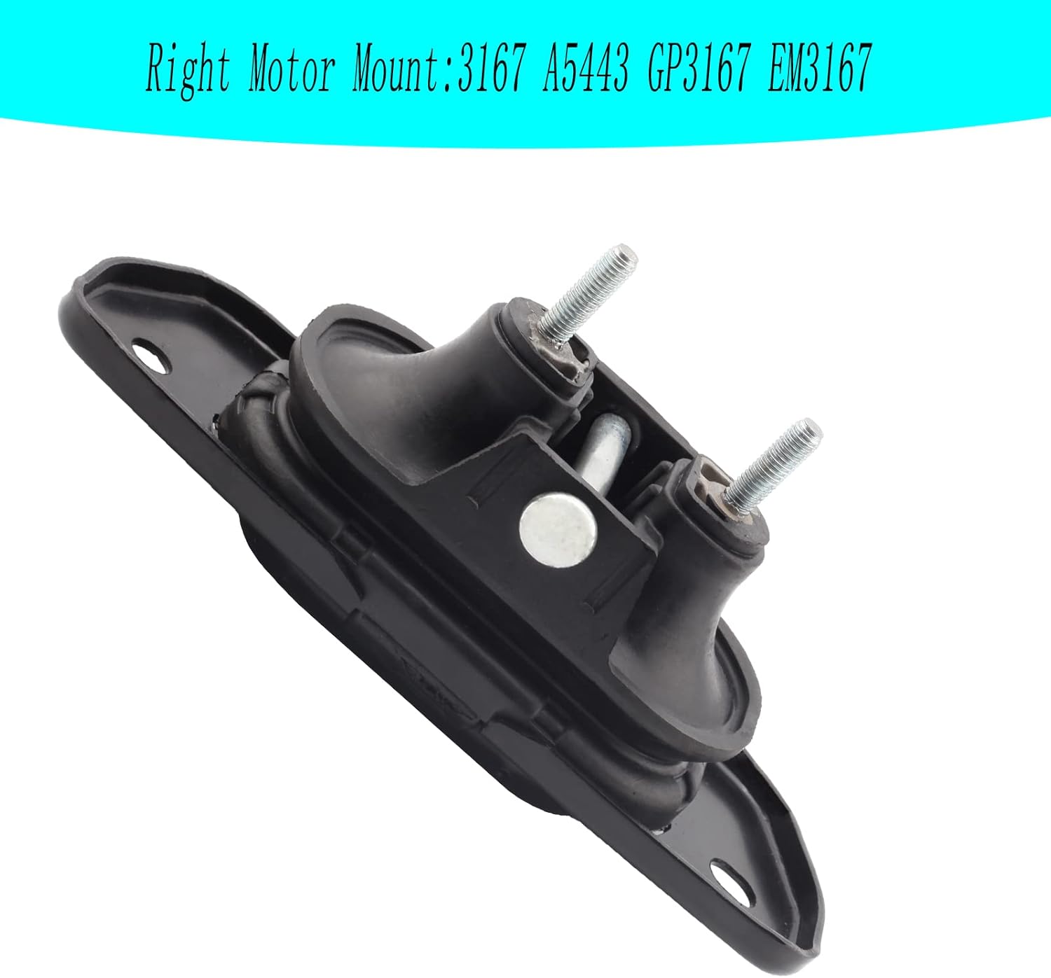 Engine Motor Mount & Trans Mount Compatible with 2011-2019 Dodge Journey 3.6L FWD 2011-2014 Dodge Avenger Chrysler 200 3.6L Replacement for 3274 3167 3256 3246 A5551 A5443 A5632 A5543