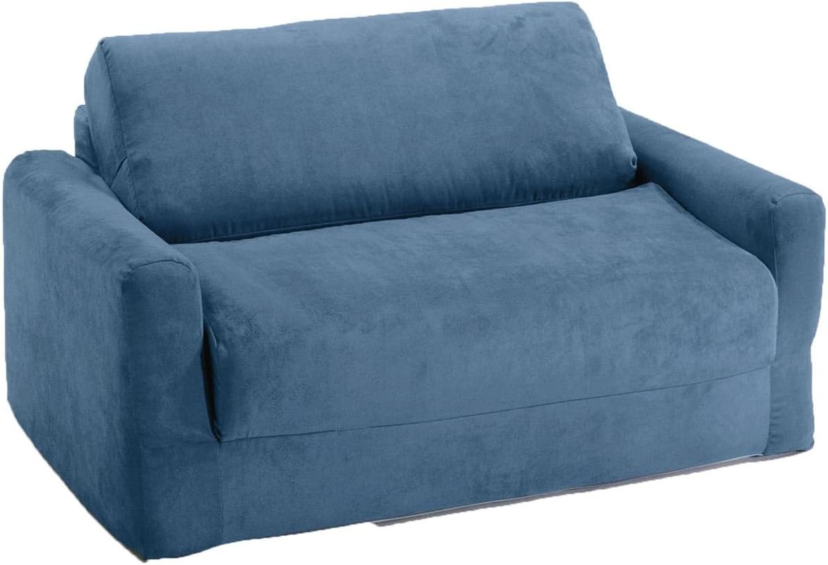 Fun Furnishings Sofa Sleeper, Blue