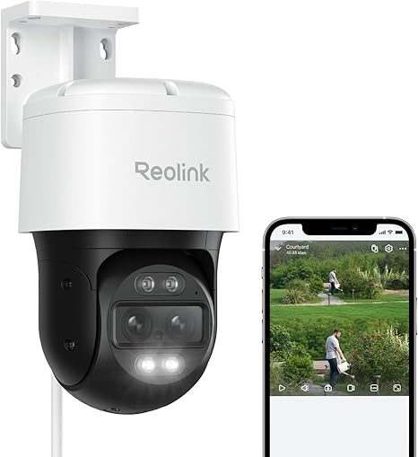 REOLINK PTZ Security Camera System 4K, IP PoE 360 Camera
