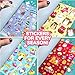 Original Squishmallows 2000+ One of a Kind Sticker Book, 43 Sticker Sheets, Kawaii Squishmallows Stickers for Water Bottle, Notebooks, Party Favor Bags, Cute Stickers & Sticker Books for Kids Ages 4-8