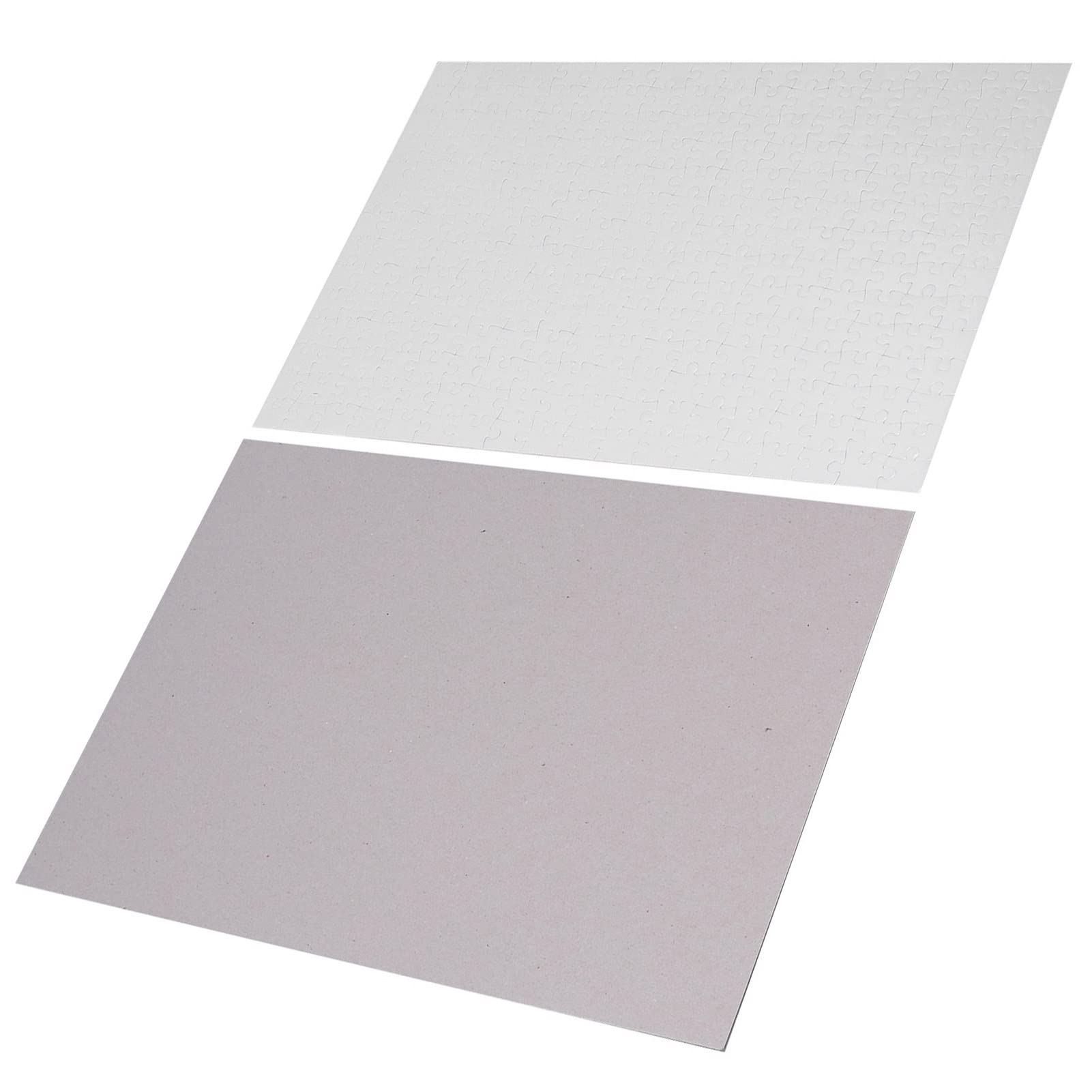 Rompecabezas en Blanco de Bricolaje 10 Juegos de Transferencia de Prensa de Calor Vibrante para Proyectos Creativos A3 26x38,5 Cm 252 Piezas