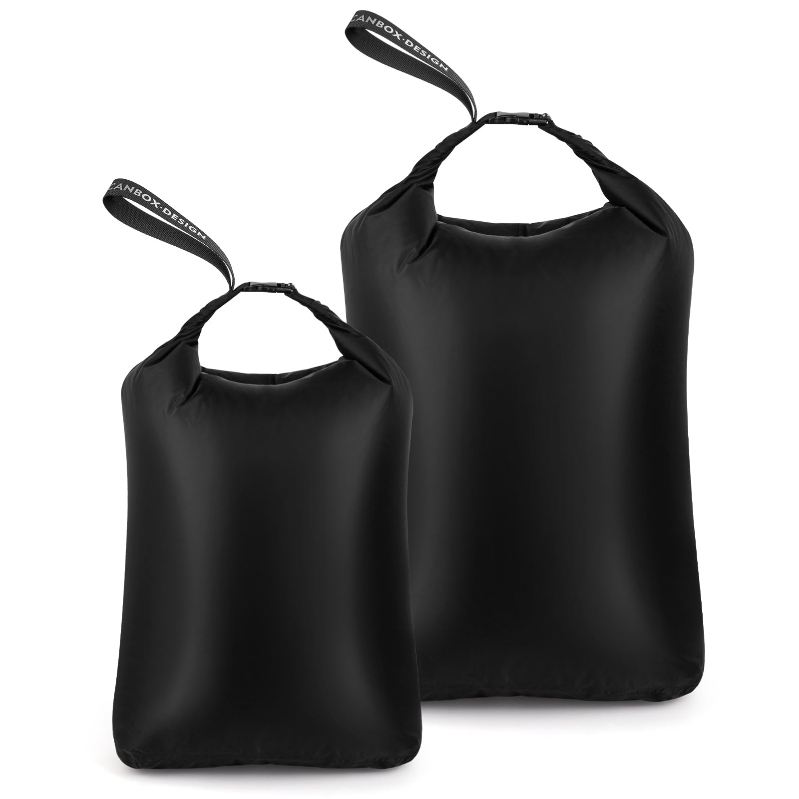 CANBOX Travel Laundry Bags, 2 Pcs Waterproof Odor Control Wet Dry Bags