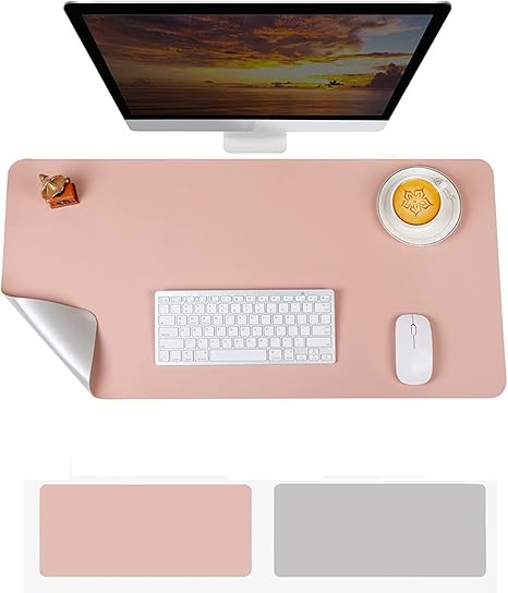 Amazon Co Jp テーブルマット おしゃれ Puレザー パソコン周辺機器 可愛い 超大型デスクマット 学習机 パソコンマット オフィスデスクパッド 防水 マウス対応でき Pc机 自宅用 拭ける カラー 1 60cm ピンク 長寿命 作業用 女の子 男の子 机の表面の保護 事務 汚れ