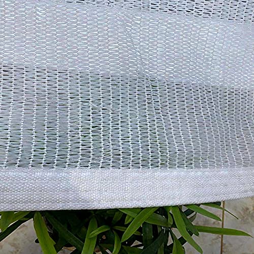 Toile d'ombrage blanche haute performance anti-UV avec œillets - 4