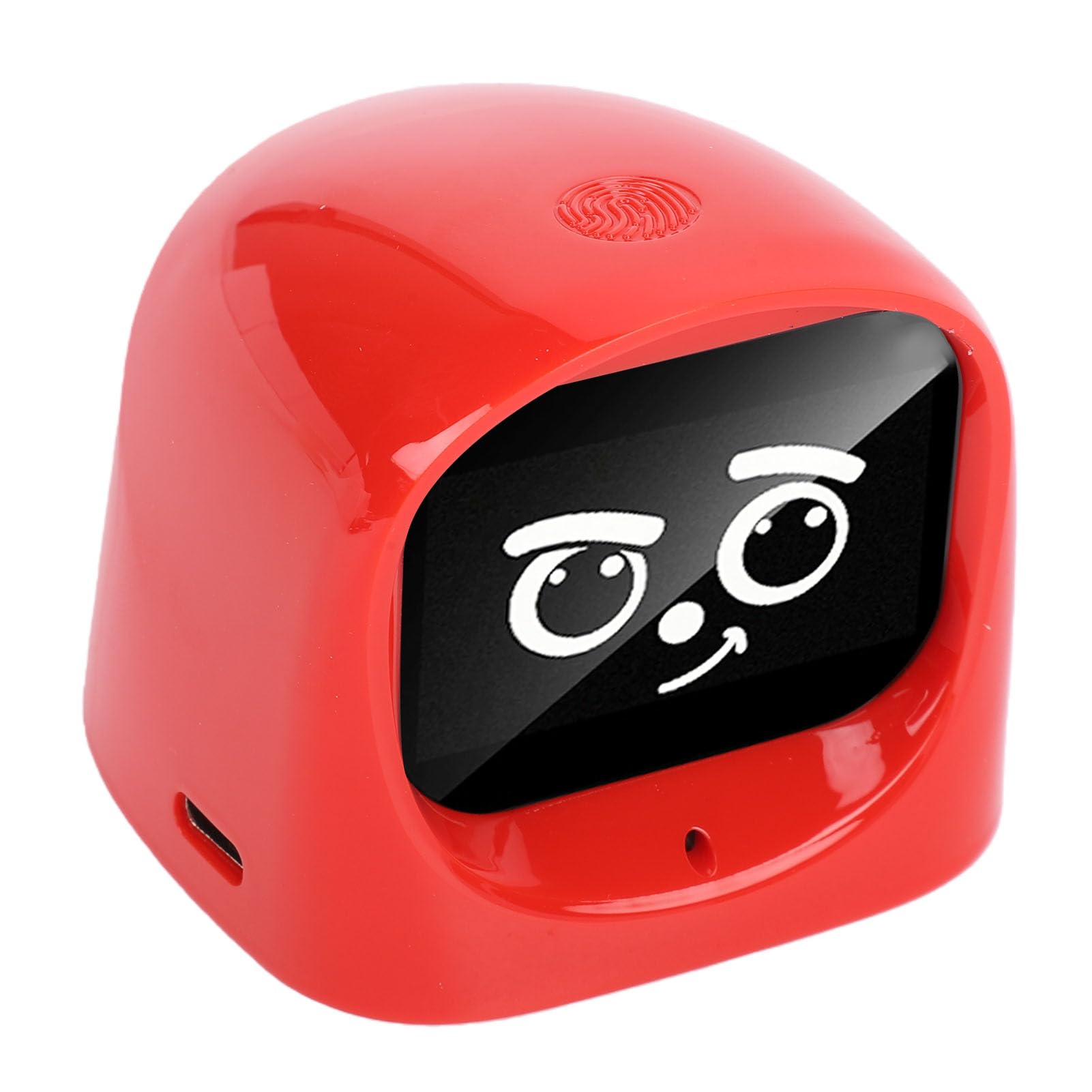 AI Car Robot Emotional Companion - Dispositivo interactivo para tablero de instrumentos para viajes en familia (64 x 63 x 55 mm), color rojo