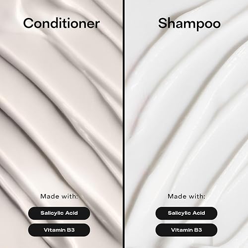 Miniatura 6 de SheaMoisture Champú y acondicionador anticaspa + prelavado – Vinagre de sidra de manzana, manteca de karité, 3% ácido salicílico para escamas y