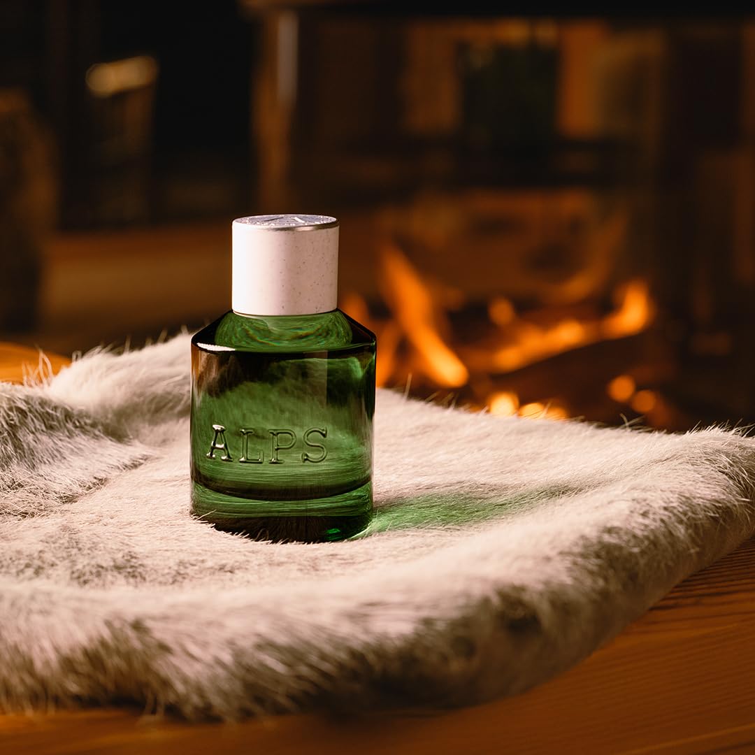 ALPS Metal Box Set Regalo Unisex – Eau de Parfum 50 ml + Deodorante Spray 150 ml – Fragranza Fresca e Naturale Ispirata alle Alpi con Bergamotto, Limone, Zenzero e Incenso